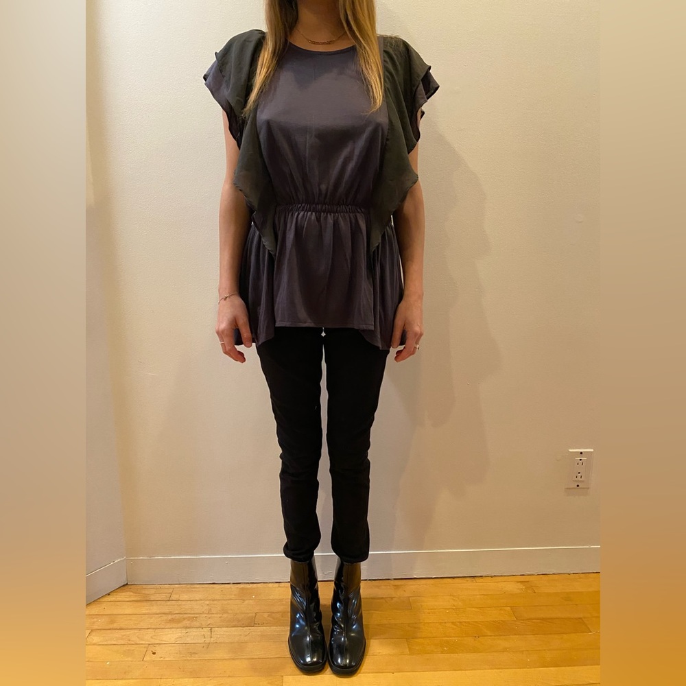 💟Purple Ruffle Top 💟 - Picture 5 of 10